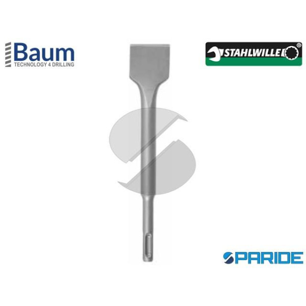 SCALPELLO BAUM PIATTO LARGO 80X300 MM ATTACCO SDS ...