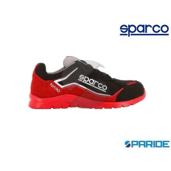 SCARPA ANTINFORTUNISTICA S3 TG 39 NITRO NERA ROSSA...