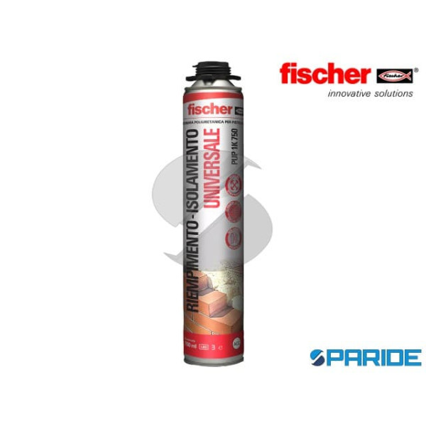 SCHIUMA POLIURETANICA PUP 1 K750 FISCHER MULTIUSO ...