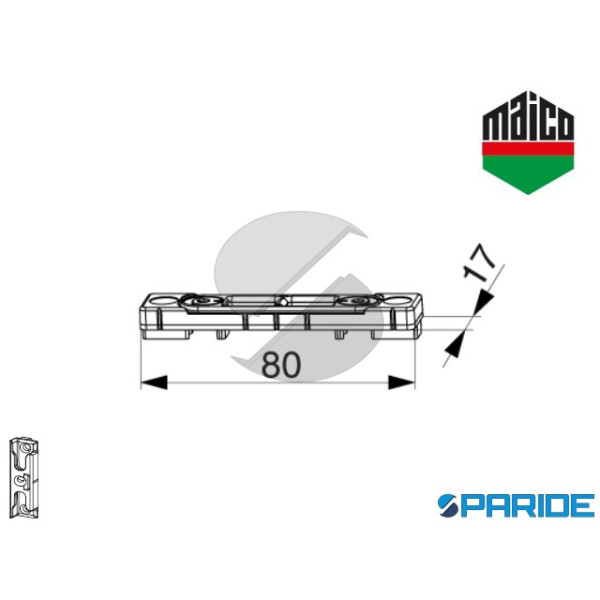 SCONTRO A12 CATENACCIO 7\8\4 23886 MAICO CANALINO EURO