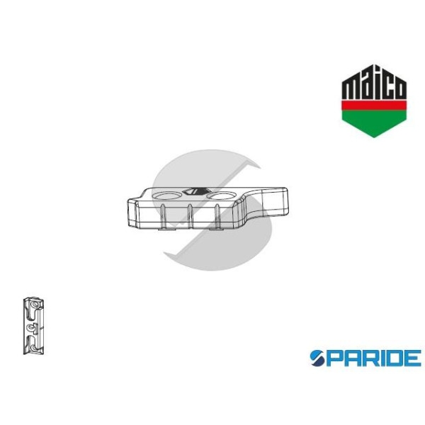 SCONTRO ALZA-ANTA A 12 B 18 SINISTRO 356299 MAICO CON VITE INCLINATA
