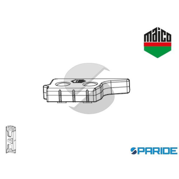 SCONTRO ALZA ANTA A12 ASSE 13 356333 MAICO DX BATT...