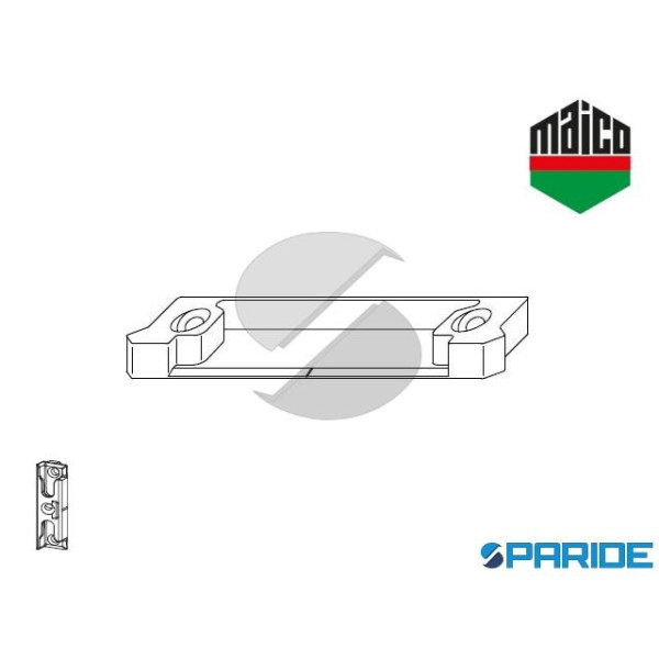 SCONTRO ALZA-ANTA A12 B 18 CON VITE 95113 MA ICO