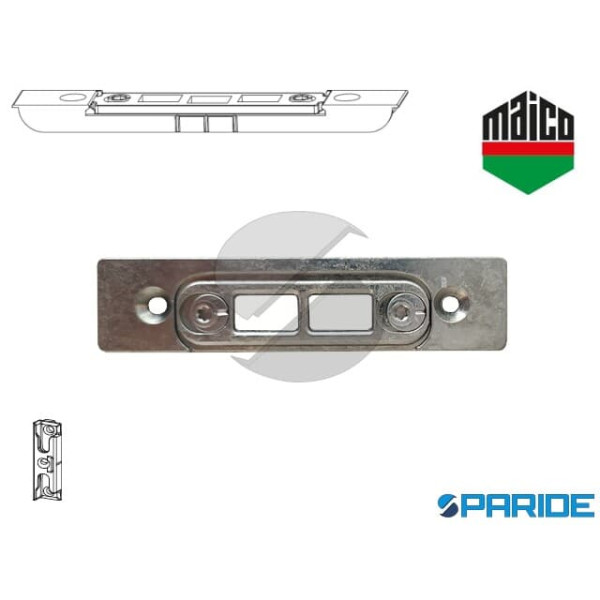 SCONTRO CATENACCIO A4 ASSE 13 209338 MAICO CON 2 FORI