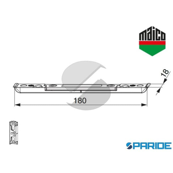 SCONTRO PER GANCIO PUNZONE ARIA 4 207862 MAICO