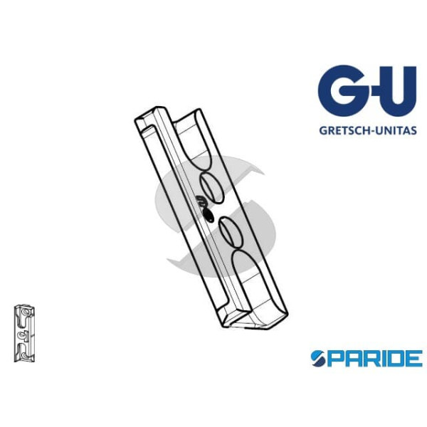 SCONTRO PER RULLINI 55X24 PER PVC G-U 9-42654-00-0-1