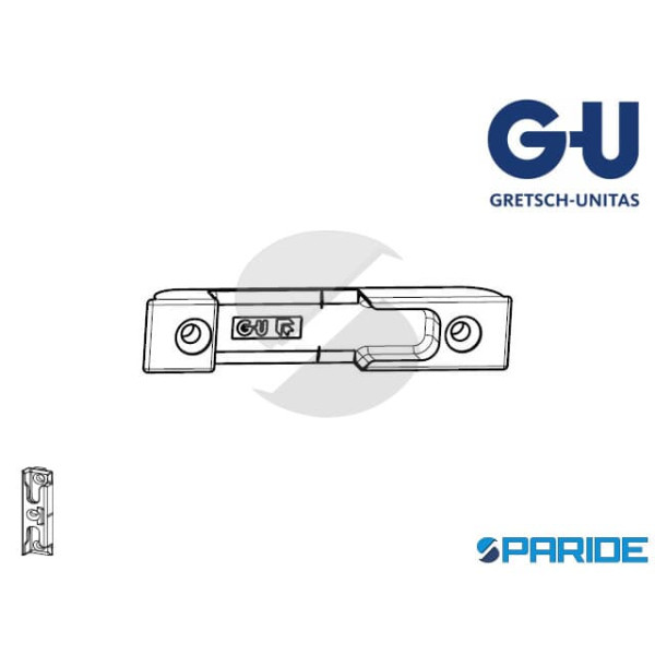 SCONTRO PER RULLINI A4 INCASSO STANDARD G-U E15332