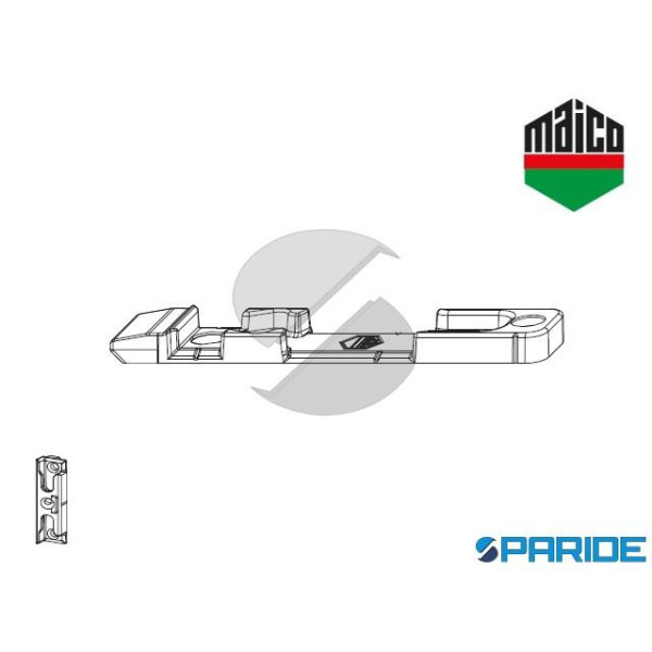 SCONTRO RIBALTA A12 363300 MAICO BATTUTA LISCIA PB 20