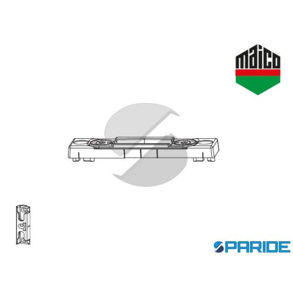 SCONTRO SCROCCO CREMONESE PER ASTA A LEVA REGOLABILE 218605 MAICO