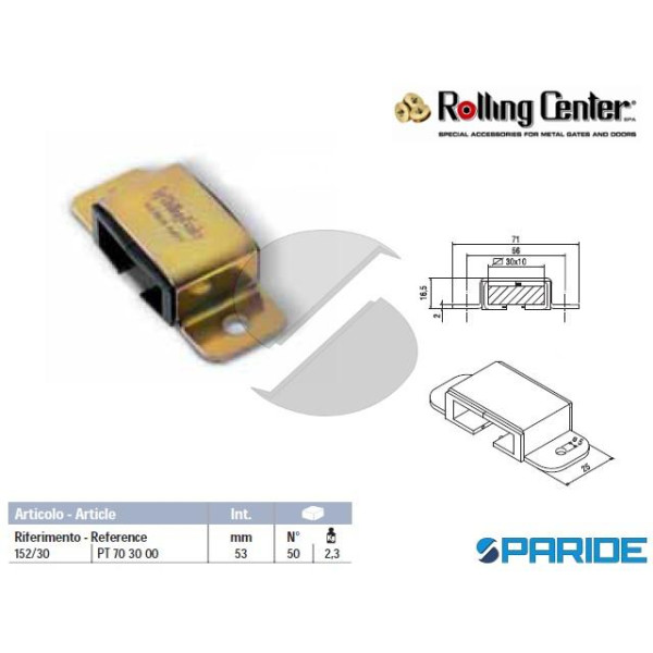 SCORRIASTA 152 30 CON ANIMA IN NYLON ROLLING CENTE...