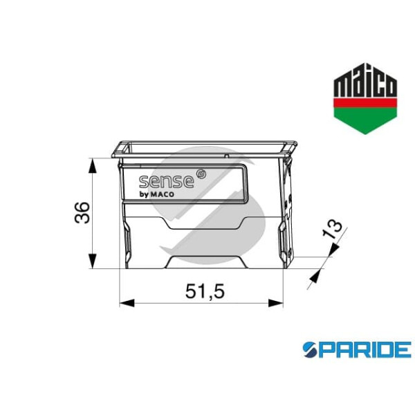 SENSORE SENSE BY MACO DOOR 481964 MAICO