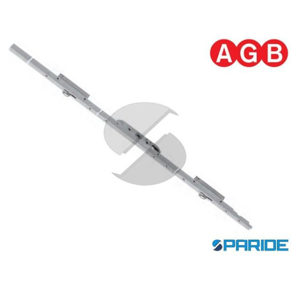 SERRATURA A GANCI E 27,5 GR 3 G039270302 AGB TESTA...