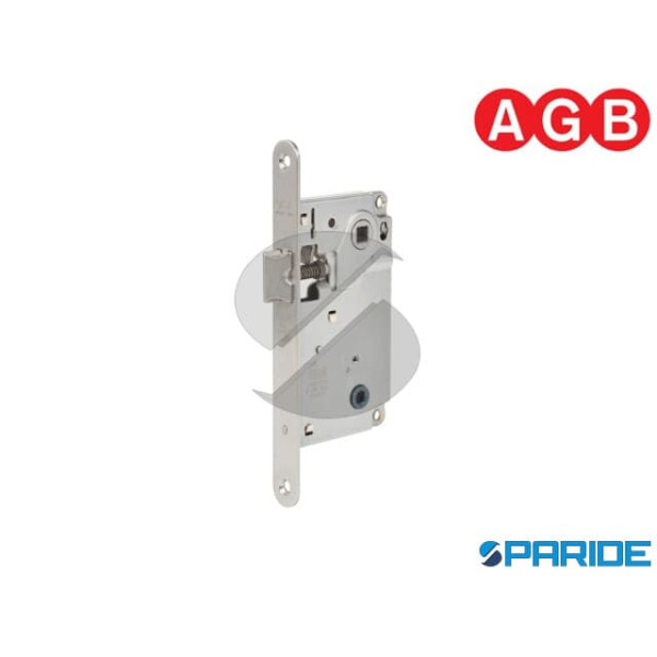 SERRATURA AGB CENTRO E 50 F 22 WC CROMO SATINATO B...