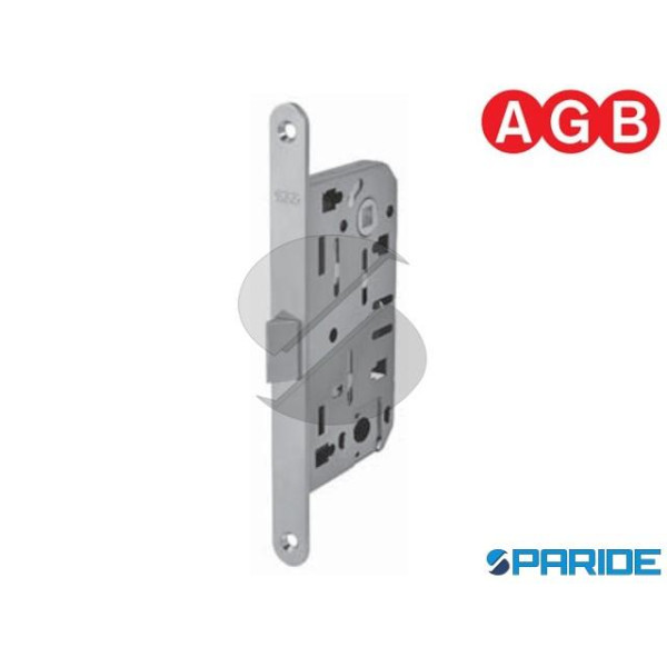 SERRATURA AGB E 50 WC F 18 MEDIANA EVOLUTION CROMO...