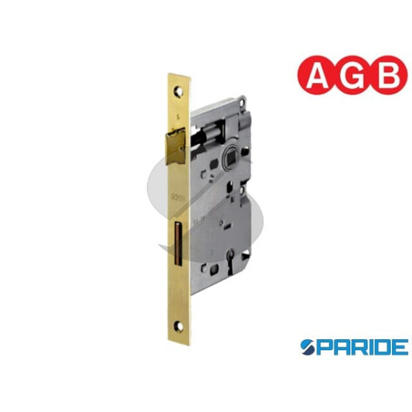 SERRATURA AGB PATENT E 35 F 20 PICCOLA BORDO QUADR...