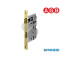 SERRATURA AGB PATENT E 35 F 20 PICCOLA BORDO QUADRO OTTONATA B005723503
