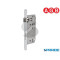 SERRATURA AGB PATENT E 40 F 22 GRANDE CROMO OPACO BORDO TONDO B005914034