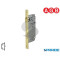 SERRATURA AGB PATENT E 40 F 22 GRANDE OTTONE LUCIDO BORDO QUADRO B005924003