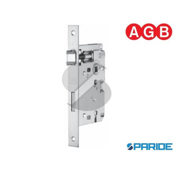 SERRATURA AGB PATENT E 45 F 20 PICCOLA BRONZATA BO...