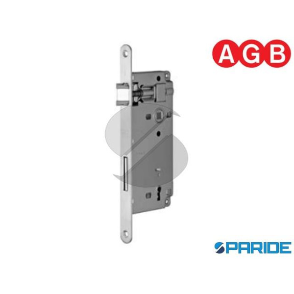 SERRATURA AGB PATENT E 50 F 18 GRANDE CROMO OPACO ...