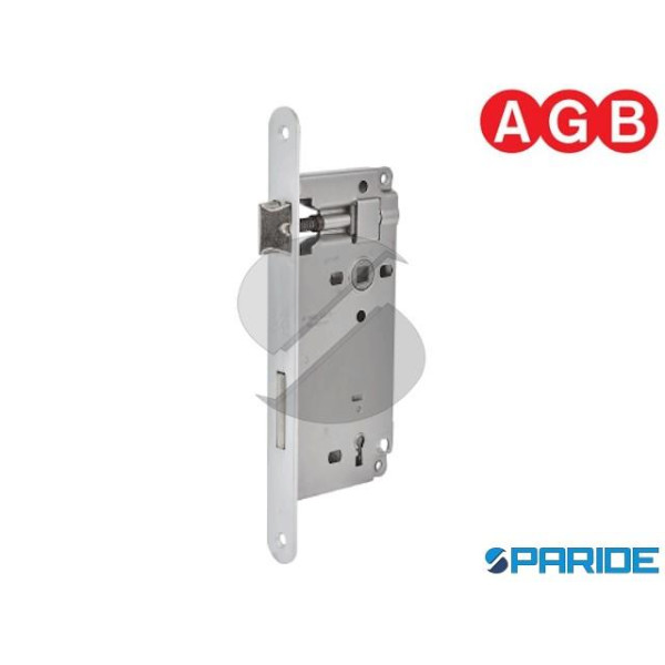 SERRATURA AGB PATENT E 60 F 22 GRANDE CROMO OPACO ...