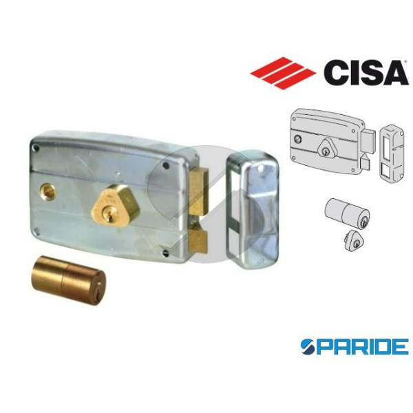 SERRATURA APPLICARE E 60 50571 79 DESTRA CISA 4 MA...