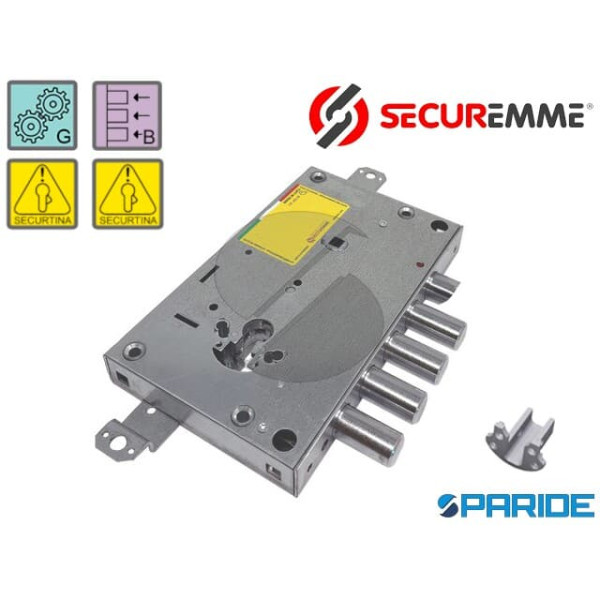 SERRATURA APPLICARE E 63 I28 SP3 165C TOP GEAR TRI...