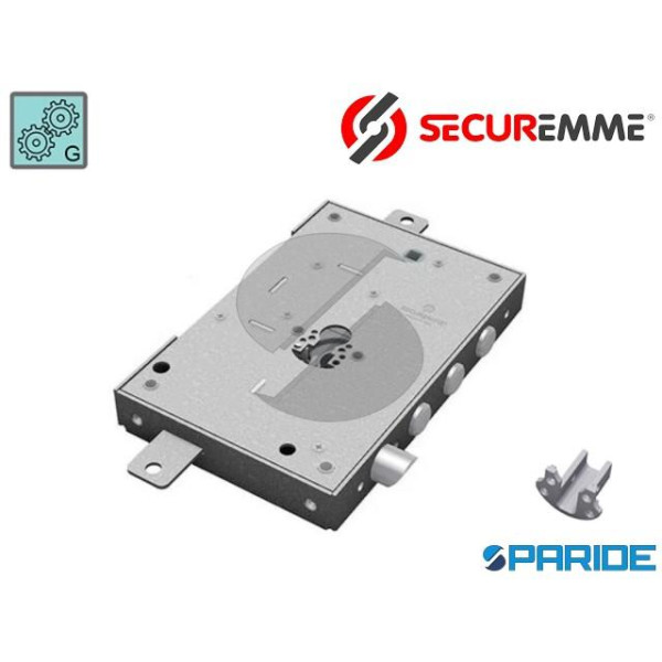 SERRATURA APPLICARE E 63 I28 SP3 SX 265 TRIPLICE A...