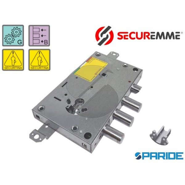 SERRATURA APPLICARE E 63 I37 SP3 165C TOP GEAR TRI...