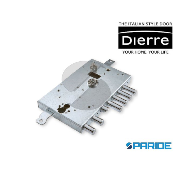 SERRATURA APPLICARE E 70 I28 SERNE1871S I28 DIERRE CILINDRO E DOPPIA MAPPA