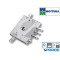 SERRATURA APPLICARE E 89 I37 SP3 DX 898471GDUQ GARDESA TRIPLICE MOTTURA