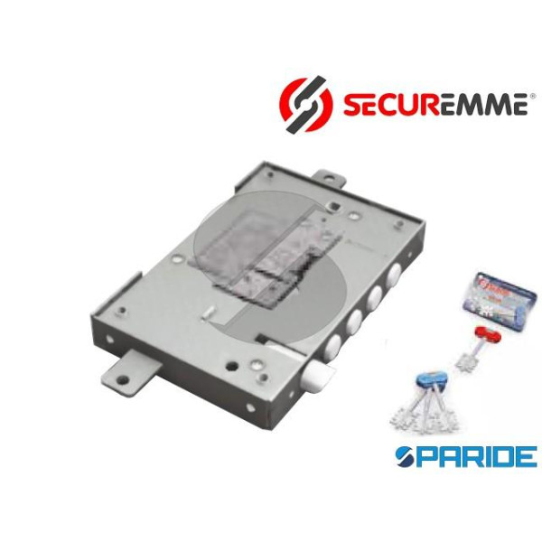 SERRATURA APPLICARE SECURMAP E 63 I28 SP3 DX 250 T...