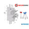 SERRATURA APPLICARE SECURMAP E 63 I37 SP3 240 TRIPLICE 3+1 CH 2401DCR0337S56 SECUREMME