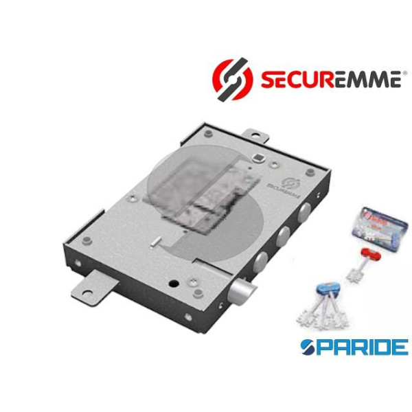 SERRATURA APPLICARE SECURMAP E 63 I37 SP3 DX 250 T...