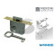 SERRATURA CASSETTI E 15 DX MERONI PERFECT 15D INFILARE BORDO QUADRO OTTONATO