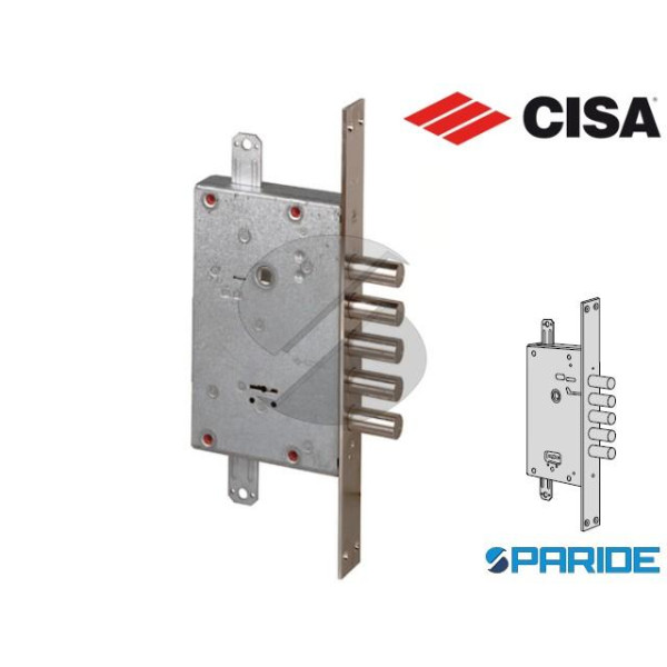 SERRATURA DA INFILARE E 67 57675 28 A CISA DOPPIA ...