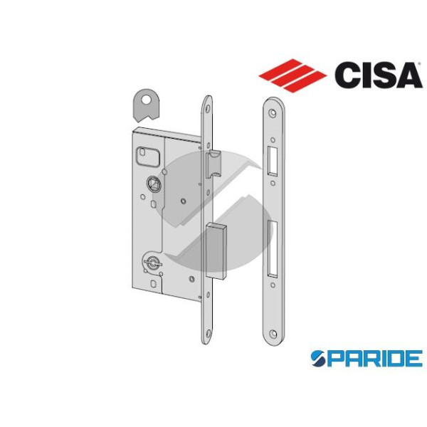SERRATURA DOPPIA MAPPA E 60 57210 CISA