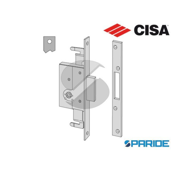 SERRATURA DOPPIA MAPPA E 60 57225 CISA