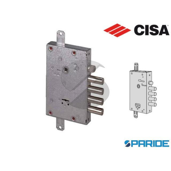 SERRATURA DOPPIA MAPPA E 64 57517 28 CISA SP 43,5 ...