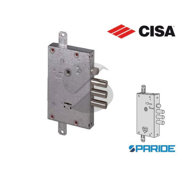 SERRATURA DOPPIA MAPPA E 64 57517 38 CISA SP 43,5 ...