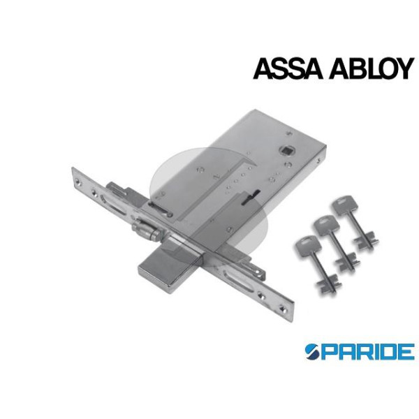 SERRATURA DOPPIA MAPPA E 90 F6893R ASSA ABLOY 3 PU...