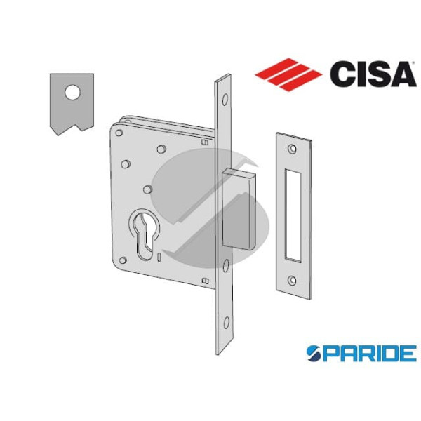 SERRATURA INFILARE E 60 52310 CISA PER LEGNO