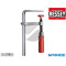 SET 2 MORSETTI DA BANCO GTR 120\60 IN ACCIAIO PURO BESSEY
