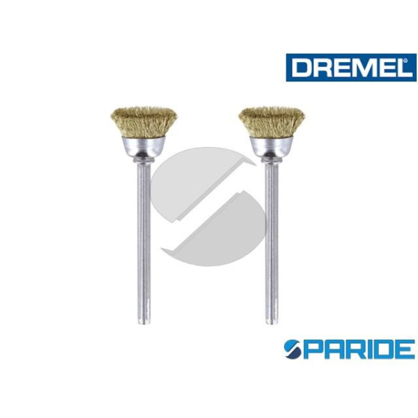 SET 2 SPAZZOLE D 13 MM 536 DREMEL IN OTTONE