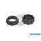 SET ADATTATORE D 60 MM PER MOTORE A CORONA OTTAGONALE PLASTICA NERO