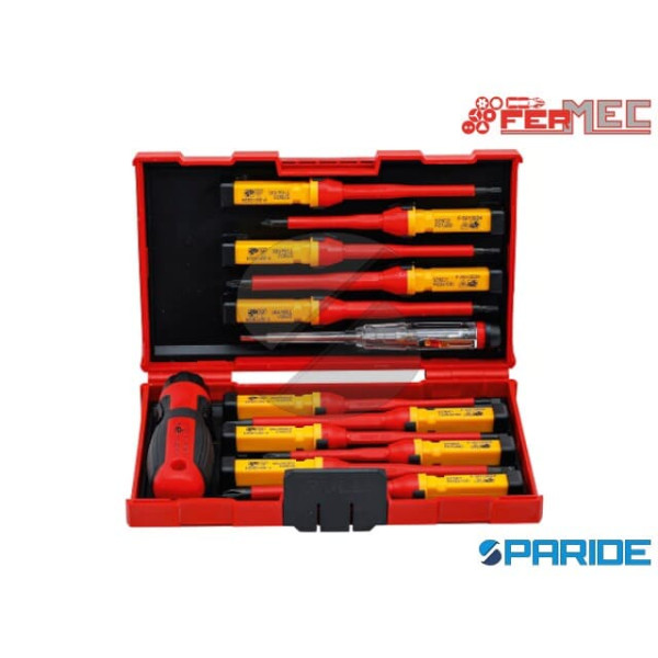 SET CACCIAVITI ISOLATI BGS35814 FERMEC CON LAME IN...