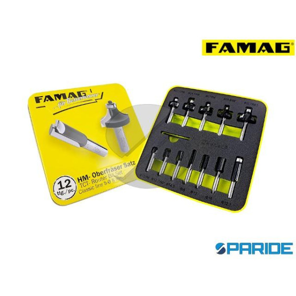 SET DI FRESE 12 PEZZI CLASSIC LINE FAMAG