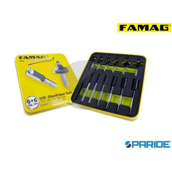 SET DI FRESE 6+6 PEZZI CLASSIC LINE FAMAG