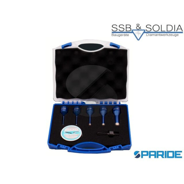 SET FORETTI DIAMANTATI PREMIUM PER FORATURA A SECC...