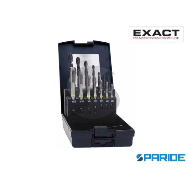 SET MASCHI A MACCHINA HSS-E B M3-M12 05118 EXACT PER FILETTATURA 14 PZ